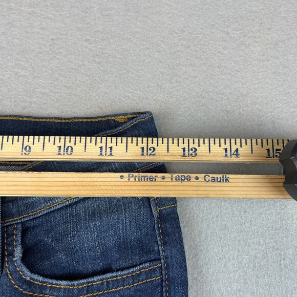 Judy Blue Womens Sz 1/25 Skinny Jeans Dark Wash Distressed Style #8327 - Picture 12 of 14